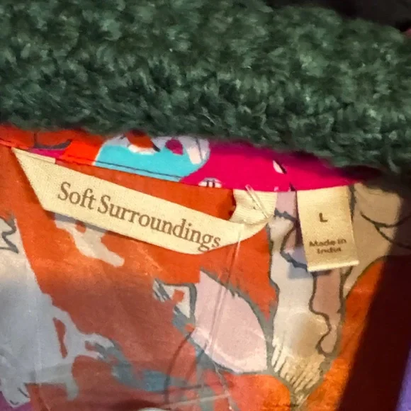 Soft surroundings button down dress - Picture 2 of 5